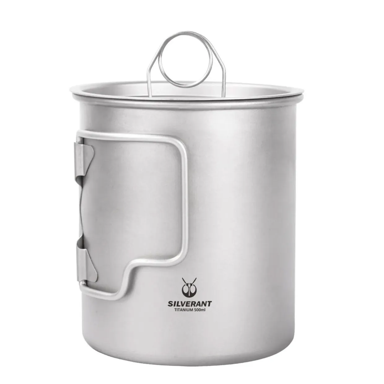 Ultralight Titanium Cup with Lid 500ml