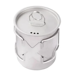 Ultralight Titanium Cup with Lid 500ml