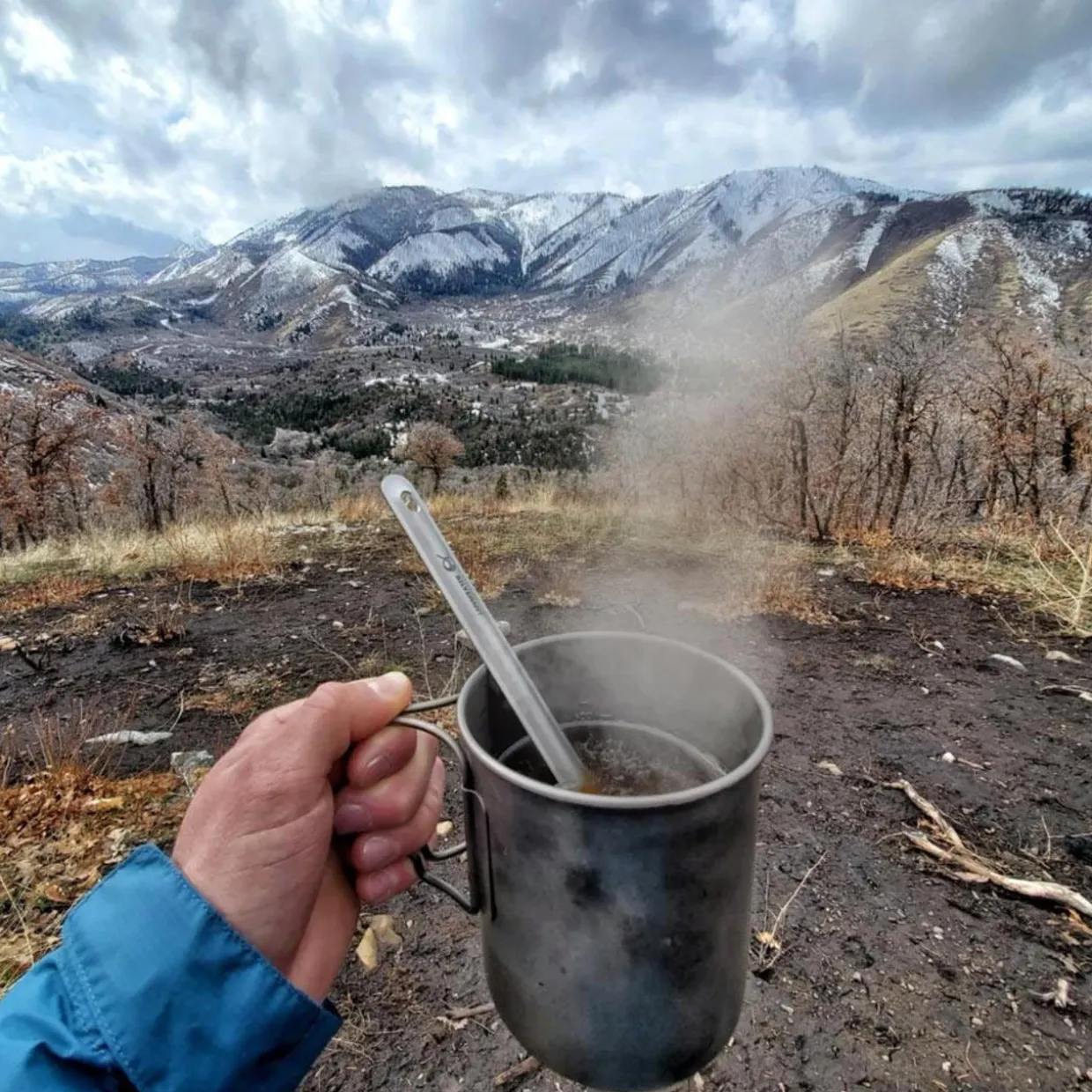 Ultralight Titanium Cup with Lid 500ml