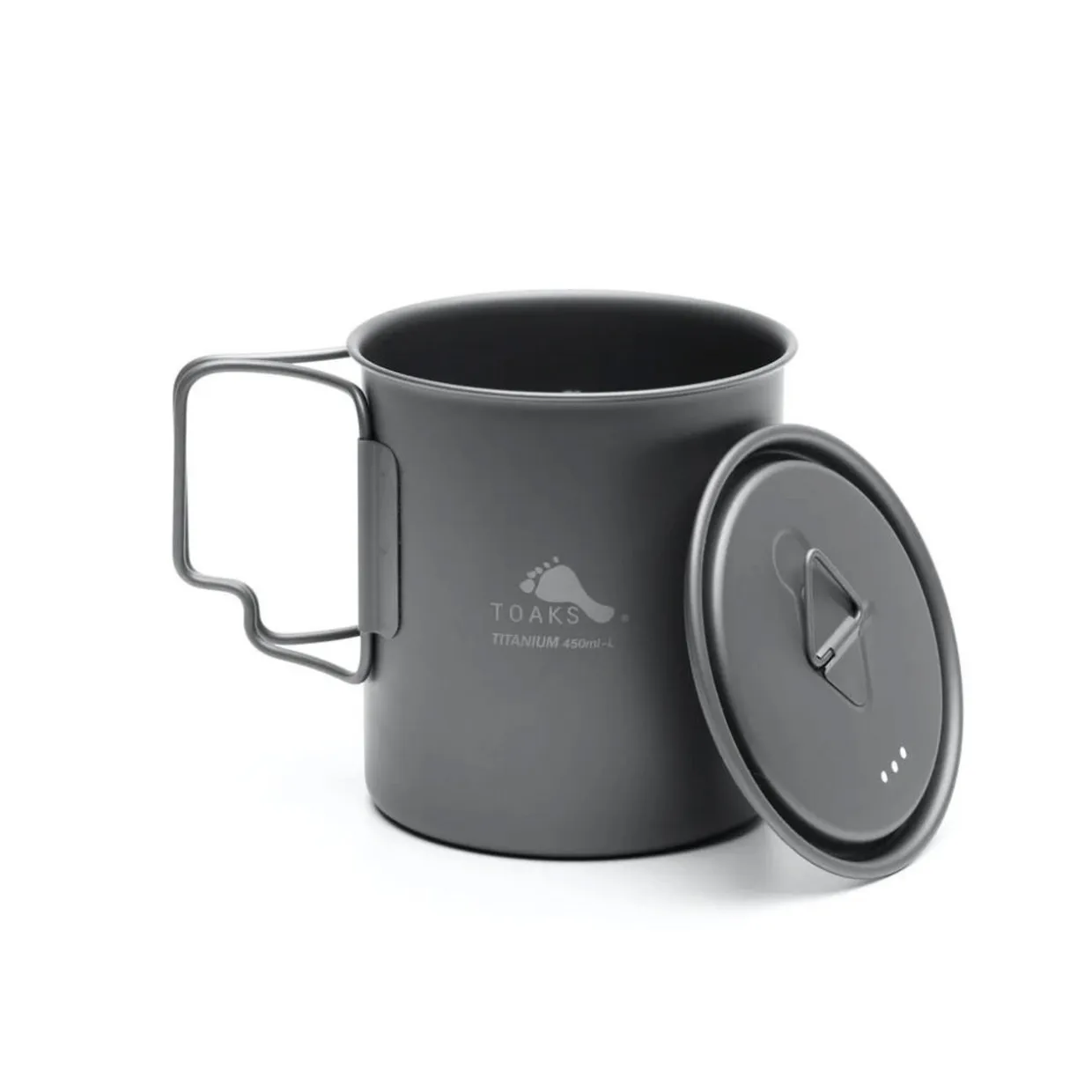 Ultralight Titanium 450ml Cup with Lid