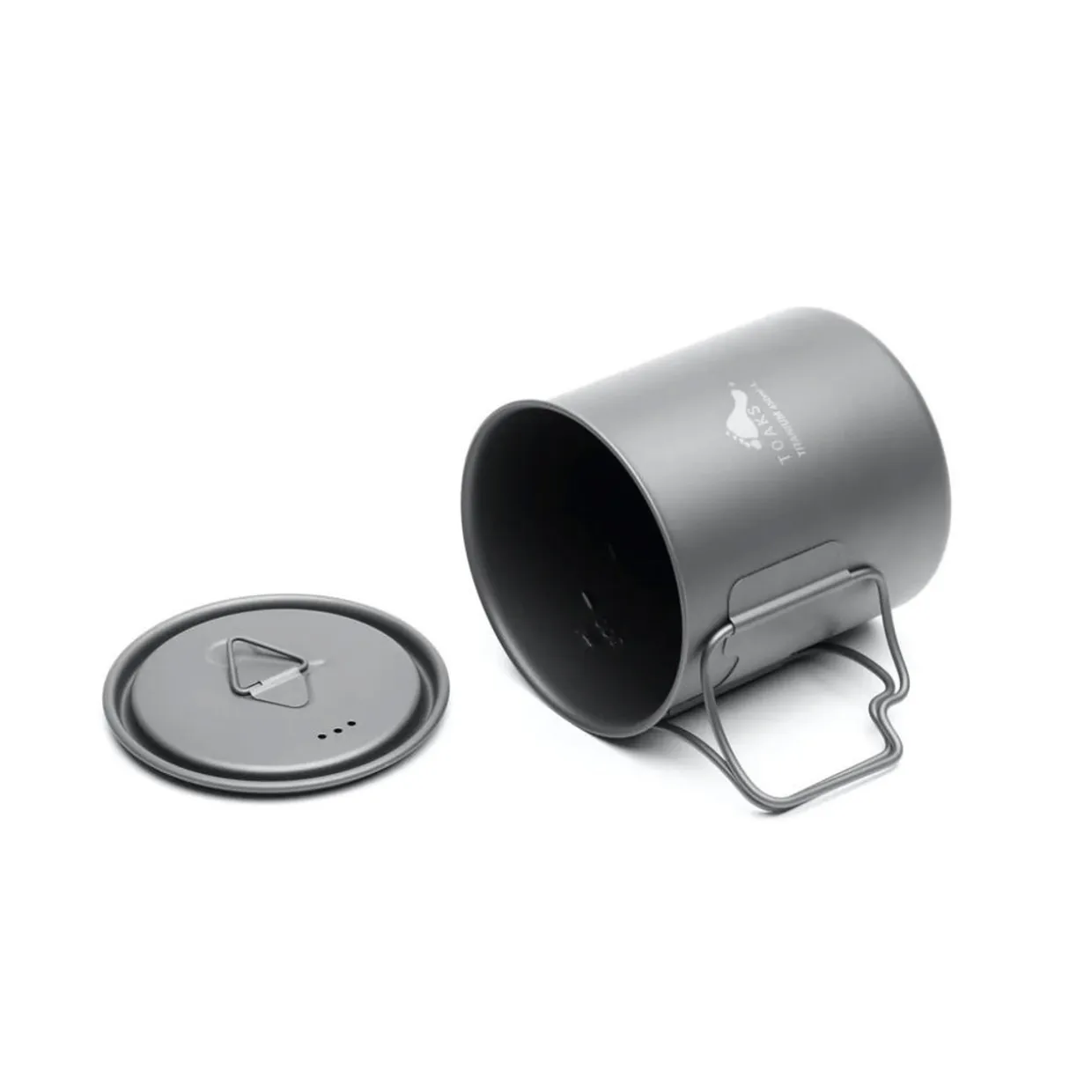 Ultralight Titanium 450ml Cup with Lid