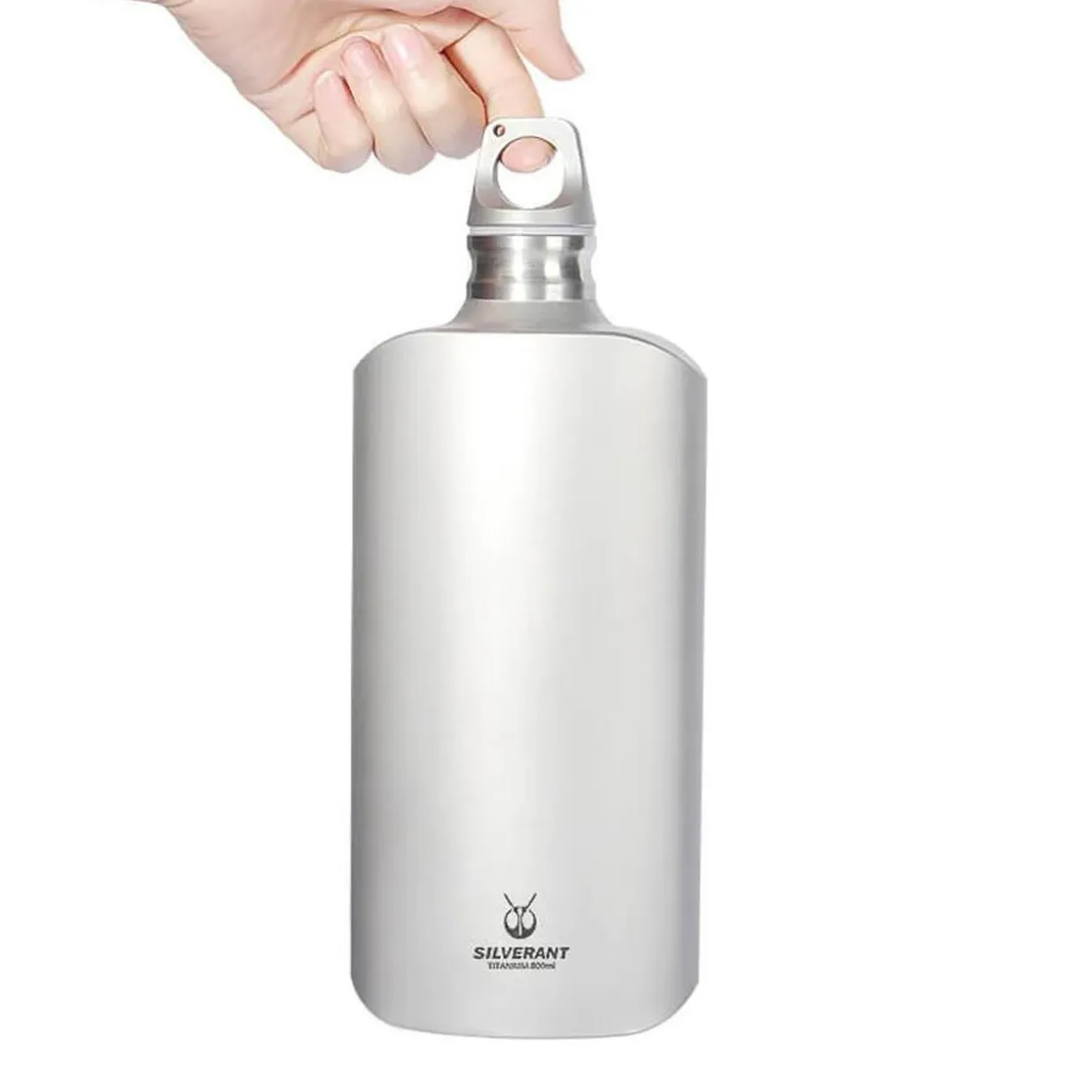 Ultralight Titanium Water Bottle 800ml - Slim