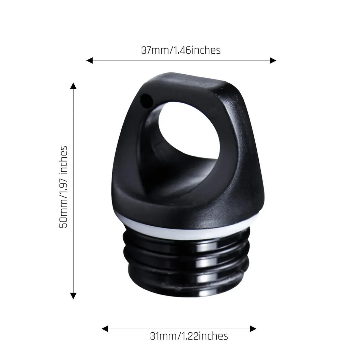 Ultralight Titanium Water Bottle 800ml - Slim