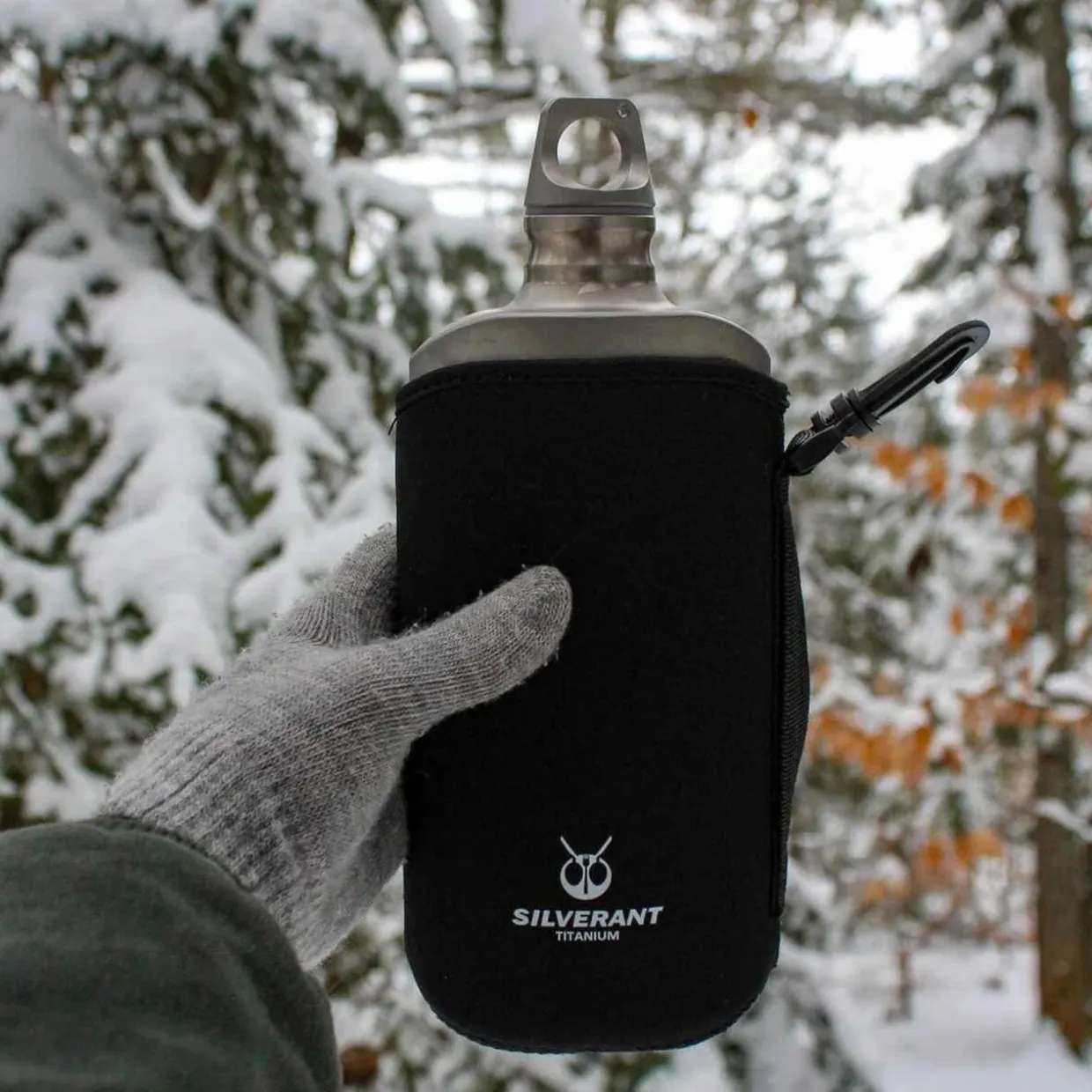 Ultralight Titanium Water Bottle 800ml - Slim