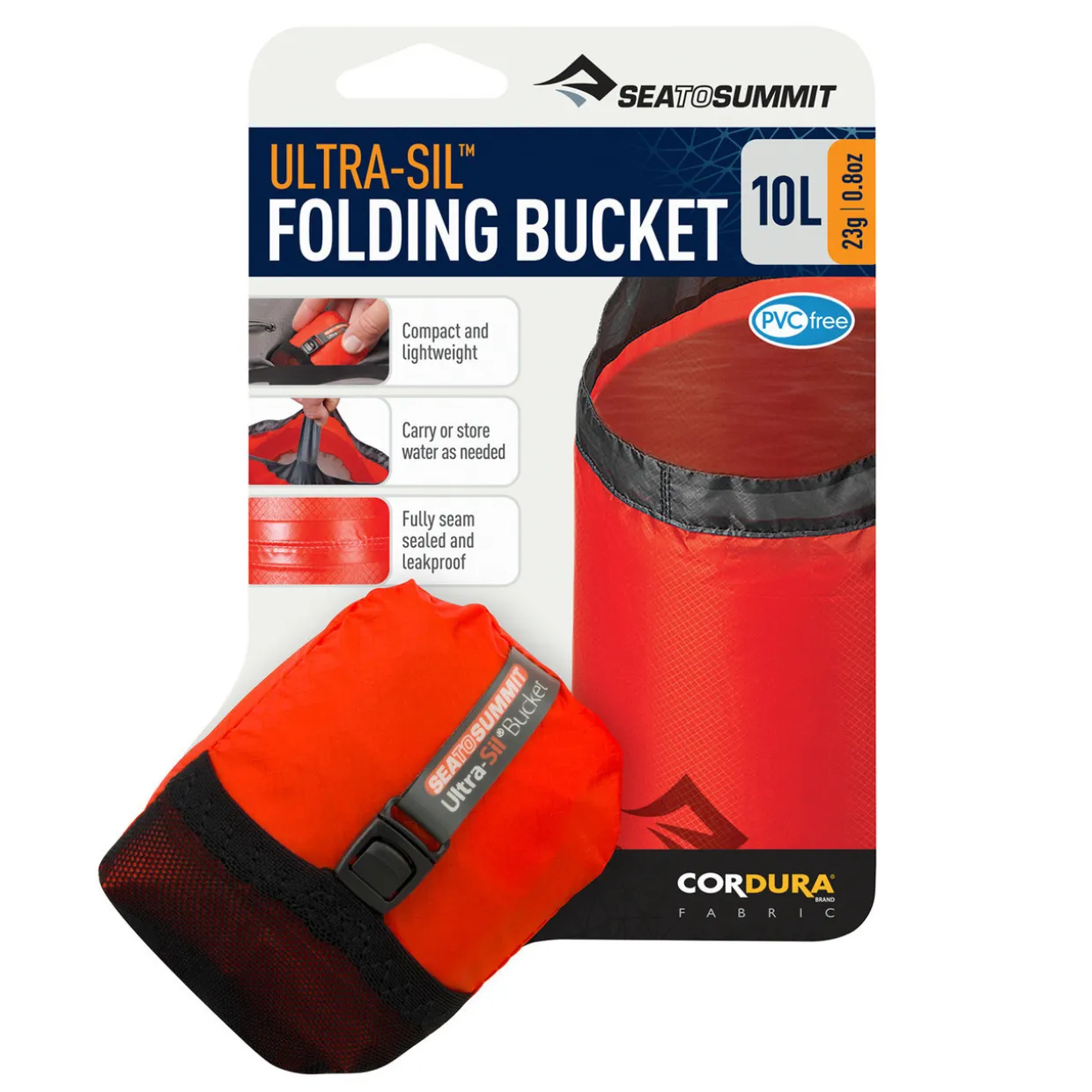 Ultra-Sil 10L Folding Bucket