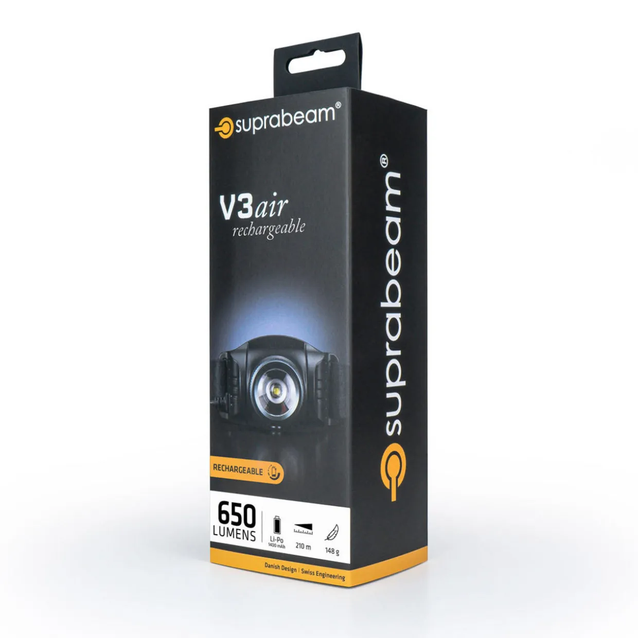V3air 650 Rechargeable Headlamp