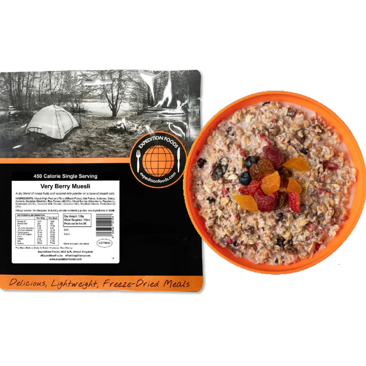 Very Berry Muesli (Single Serving)