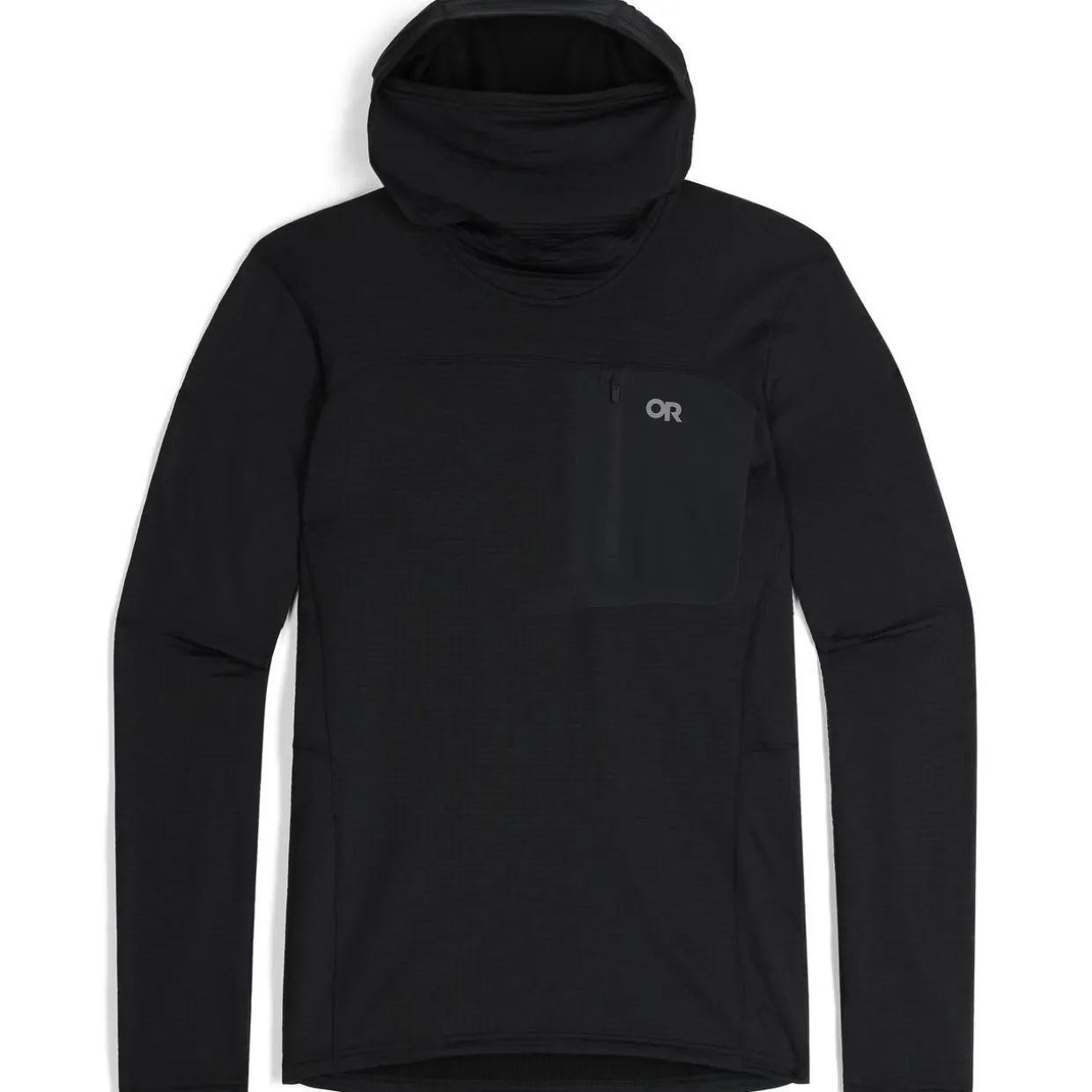 Vigor Grid Fleece Pullover Hoodie