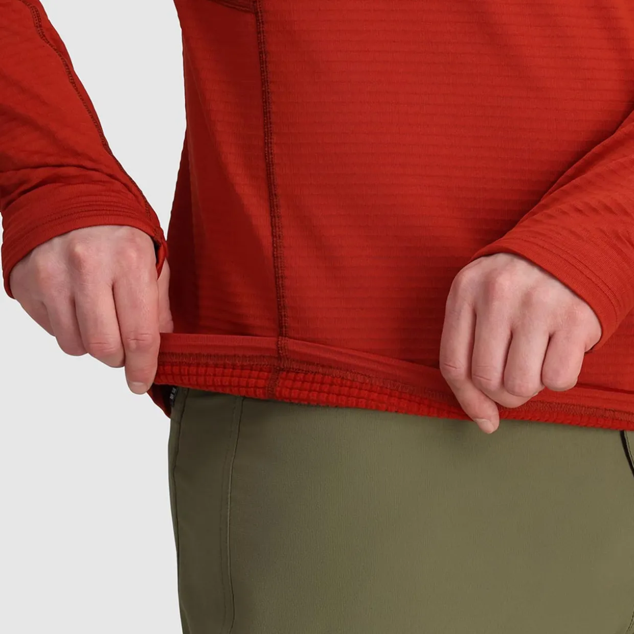 Vigor Grid Fleece Pullover Hoodie