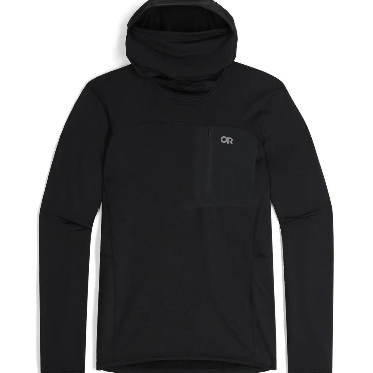 Vigor Grid Fleece Pullover Hoodie - Past Season Colours