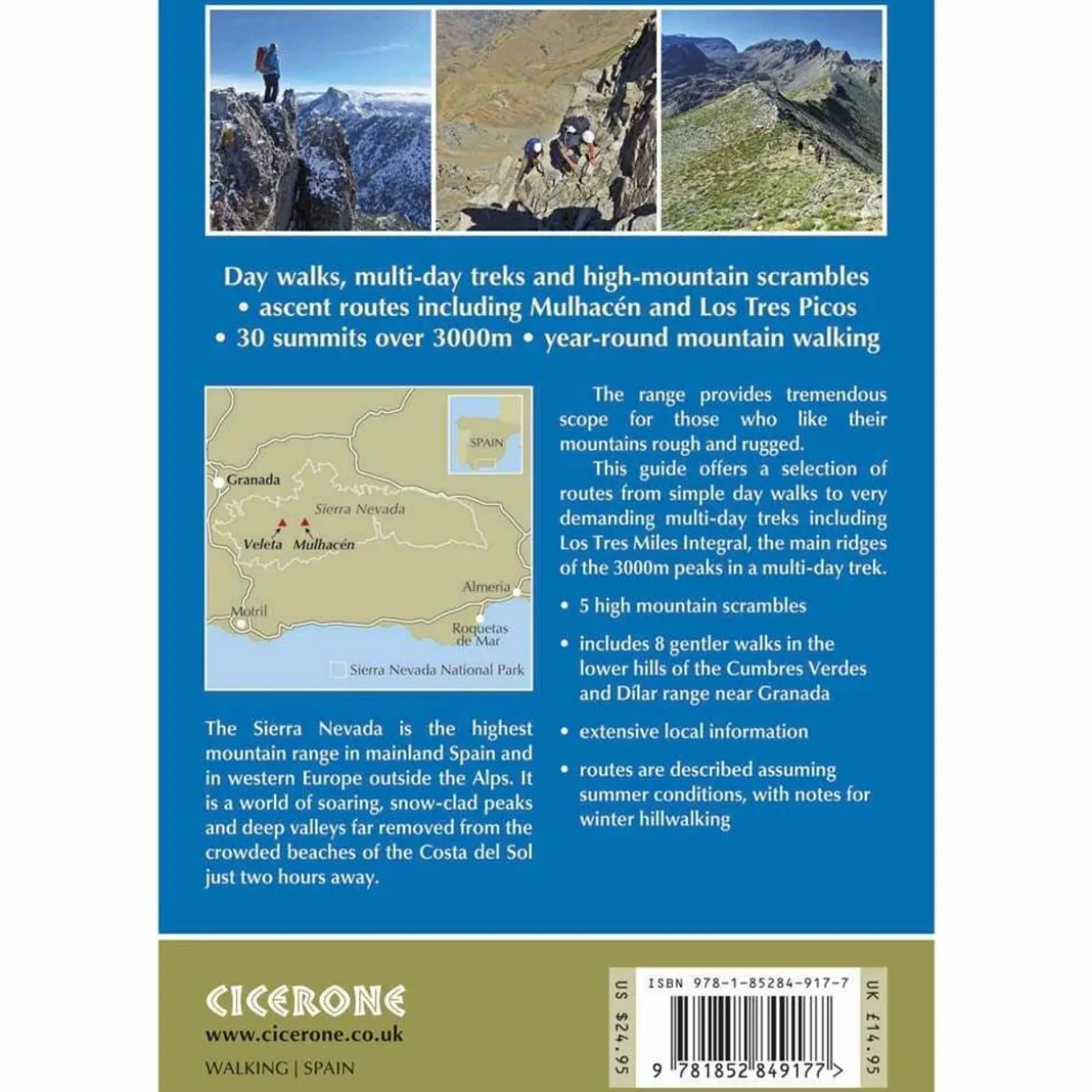 Walking and Trekking in the Sierra Nevada