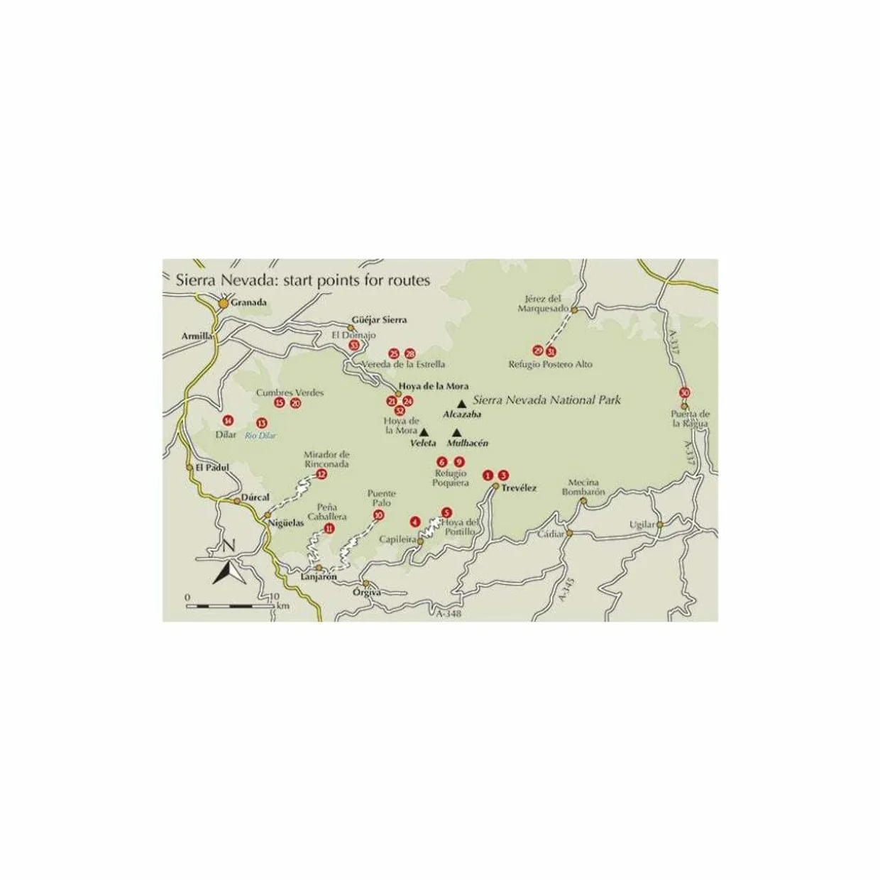 Walking and Trekking in the Sierra Nevada