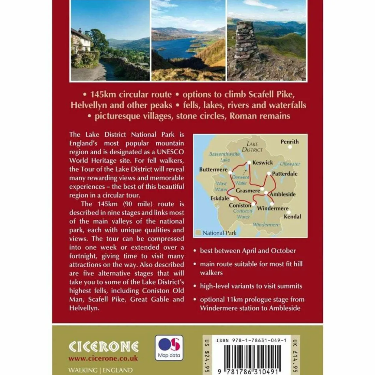 Walking the Tour of the Lake District