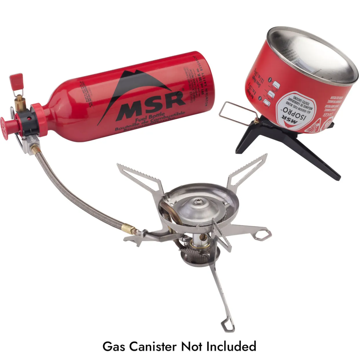 Whisperlite Universal Multifuel Stove with Fuel Bottle