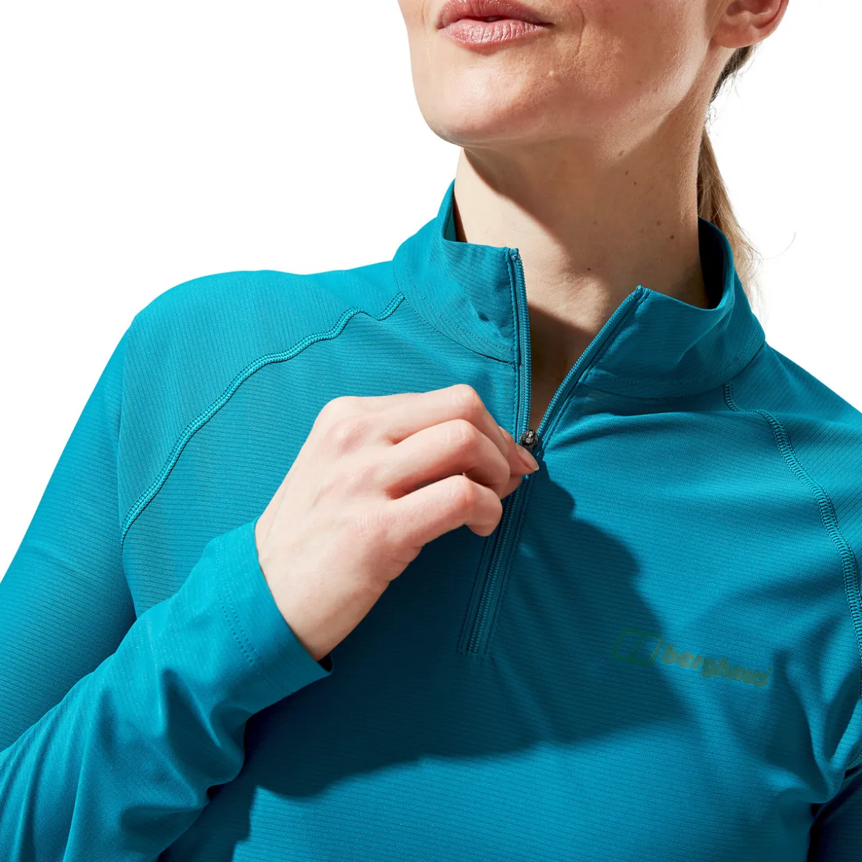 Womens 24/7 Tech Tee LS Half Zip