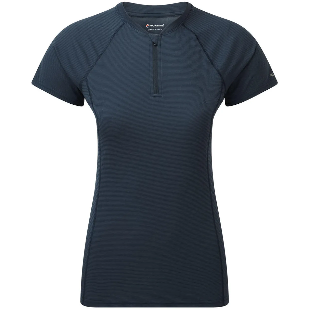 Womens Dart Nano Zip T-Shirt
