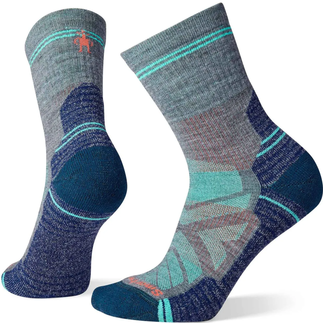 Womens Hike Light Cushion Mid Crew Socks