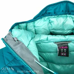 Womens Infinity Microlight Down Jacket
