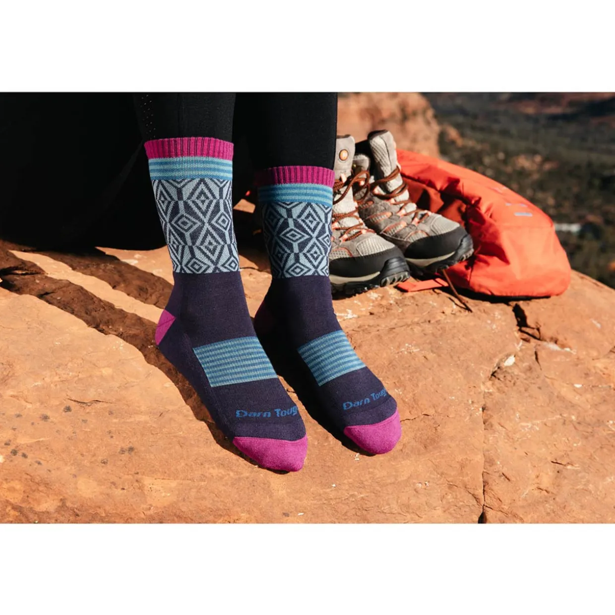 Womens Sobo Micro Crew Socks