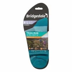 Womens Trail Run Ultra Light T2 Merino Sport 3/4 Crew Socks