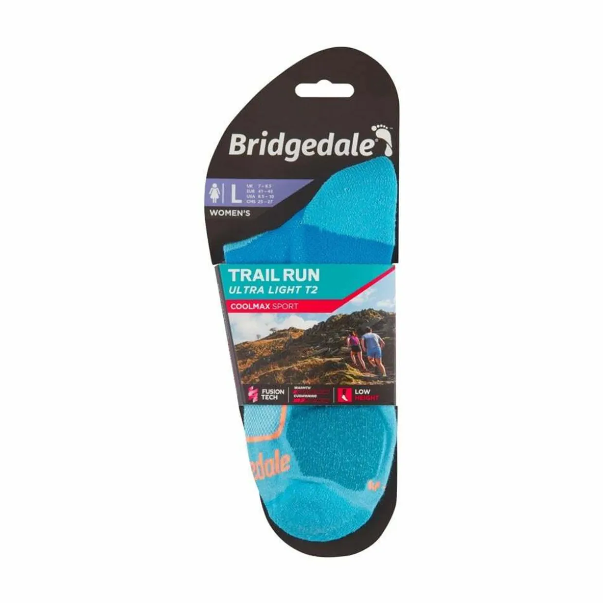 Womens Trail Run Ultra Light T2 Coolmax Sport Low Socks